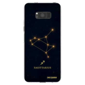Picasee silikónový prehľadný obal pre Samsung Galaxy S8 G950F - SAGITTARIUS