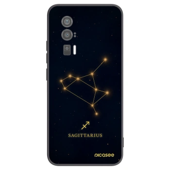 Picasee silikónový čierny obal pre Xiaomi Poco F5 Pro 5G - SAGITTARIUS