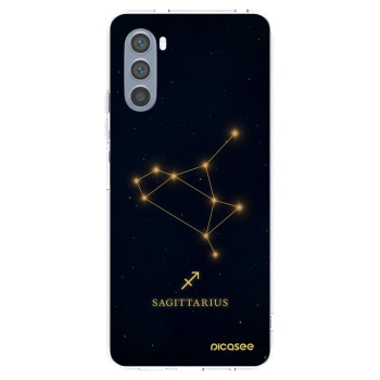 Picasee silikónový prehľadný obal pre Motorola Moto G62 - SAGITTARIUS