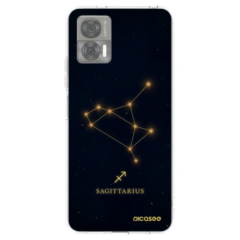 Picasee silikónový prehľadný obal pre Motorola Edge 30 Neo - SAGITTARIUS
