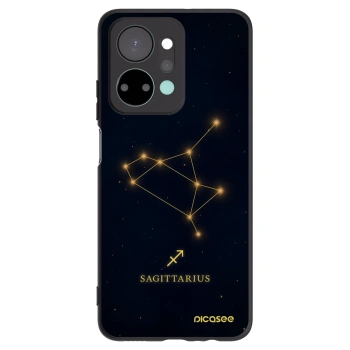 Picasee silikónový čierny obal pre Honor X7a - SAGITTARIUS
