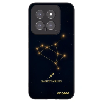 Picasee silikónový čierny obal pre Xiaomi 14 - SAGITTARIUS