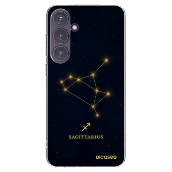 Picasee silikónový prehľadný obal pre Samsung Galaxy S24+ S926B 5G - SAGITTARIUS