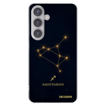 Picasee silikónový prehľadný obal pre Samsung Galaxy S24 S921B 5G - SAGITTARIUS
