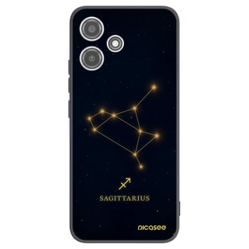 Picasee silikónový čierny obal pre Xiaomi Redmi 12 5G - SAGITTARIUS