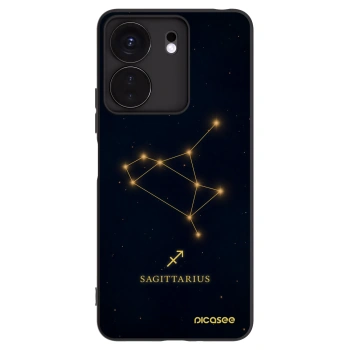 Picasee silikónový čierny obal pre Xiaomi Redmi 13C 4G - SAGITTARIUS