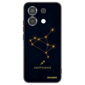 Picasee silikónový čierny obal pre Xiaomi Poco X6 - SAGITTARIUS