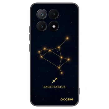 Picasee silikónový čierny obal pre Xiaomi Poco X6 Pro - SAGITTARIUS