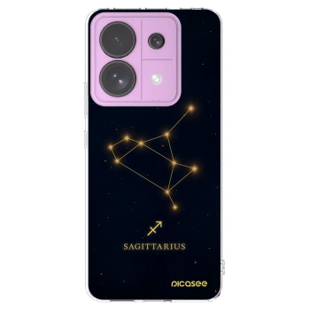 Picasee silikónový prehľadný obal pre Xiaomi Redmi Note 13 Pro 5G - SAGITTARIUS