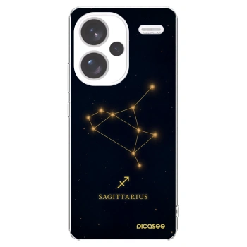Picasee silikónový prehľadný obal pre Xiaomi Redmi Note 13 Pro+ 5G - SAGITTARIUS