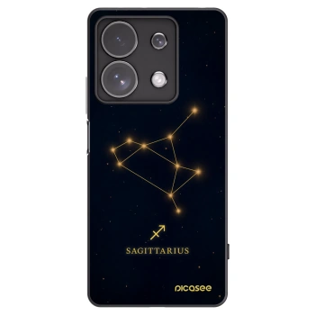 Picasee silikónový čierny obal pre Xiaomi Redmi Note 13 Pro 4G - SAGITTARIUS
