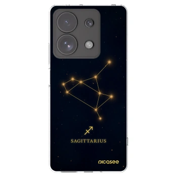 Picasee silikónový prehľadný obal pre Xiaomi Redmi Note 13 Pro 4G - SAGITTARIUS