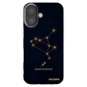 Picasee silikónový prehľadný obal pre Apple iPhone 16 - SAGITTARIUS