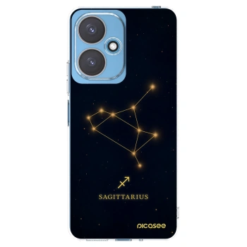 Picasee silikónový prehľadný obal pre Xiaomi Redmi 13C 5G - SAGITTARIUS