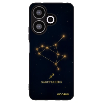 Picasee silikónový čierny obal pre Xiaomi Redmi 13 4G - SAGITTARIUS