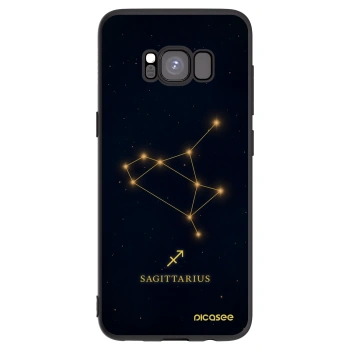 Picasee silikónový čierny obal pre Samsung Galaxy S8 G950F - SAGITTARIUS