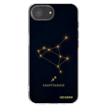 Picasee silikónový prehľadný obal pre Apple iPhone 16e - SAGITTARIUS