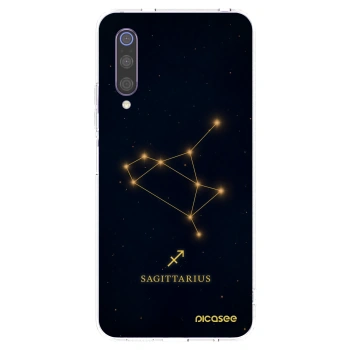 Picasee silikónový prehľadný obal pre Xiaomi Mi 9 - SAGITTARIUS