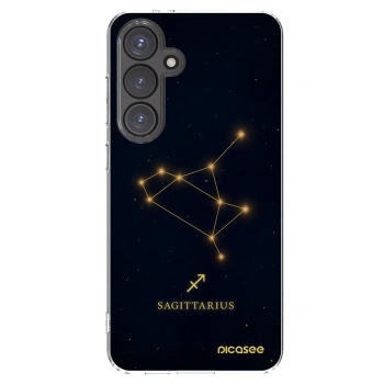 Picasee silikónový prehľadný obal pre Samsung Galaxy S24 FE S721B - SAGITTARIUS