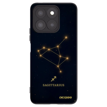 Picasee silikónový čierny obal pre Honor X8c - SAGITTARIUS