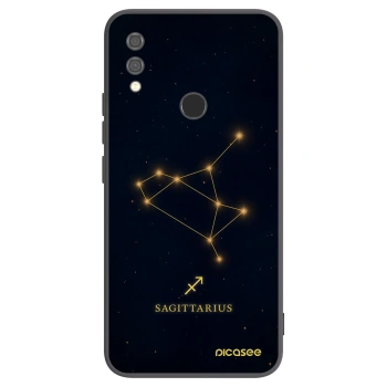 Picasee silikónový čierny obal pre Xiaomi Redmi Note 7 - SAGITTARIUS
