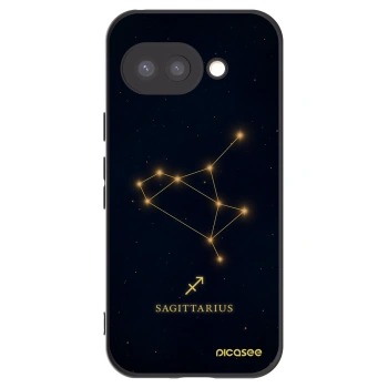 Picasee silikónový čierny obal pre Google Pixel 9a - SAGITTARIUS