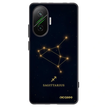 Picasee silikónový čierny obal pre Xiaomi Poco F7 Pro 5G - SAGITTARIUS