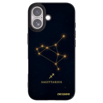 Picasee silikónový čierny obal pre Apple iPhone 17 - SAGITTARIUS