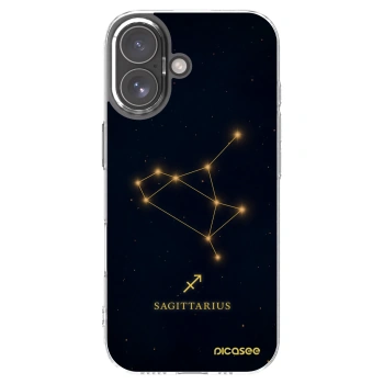 Picasee silikónový prehľadný obal pre Apple iPhone 17 - SAGITTARIUS