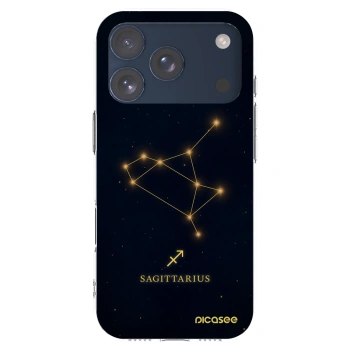Picasee silikónový prehľadný obal pre Apple iPhone 17 Pro - SAGITTARIUS