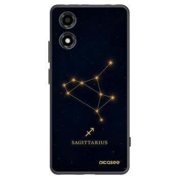 Picasee silikónový čierny obal pre Motorola Moto E14 - SAGITTARIUS