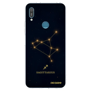 Picasee silikónový prehľadný obal pre Huawei Y6 2019 - SAGITTARIUS