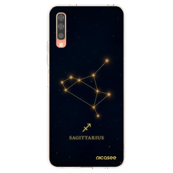 Picasee silikónový prehľadný obal pre Samsung Galaxy A70 A705F - SAGITTARIUS