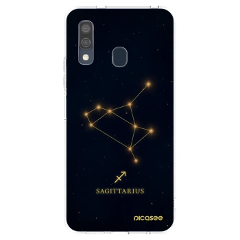 Picasee silikónový prehľadný obal pre Samsung Galaxy A40 A405F - SAGITTARIUS