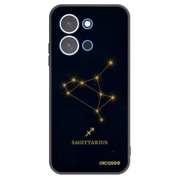 Picasee silikónový čierny obal pre Xiaomi Redmi 15C 4G - SAGITTARIUS