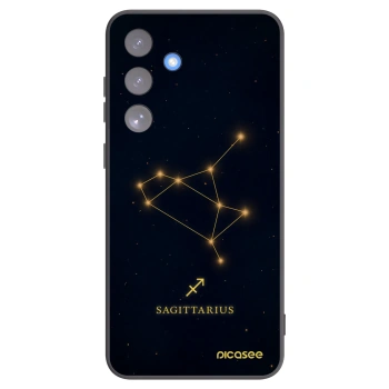 Picasee silikónový čierny obal pre Samsung Galaxy S25 FE 5G - SAGITTARIUS