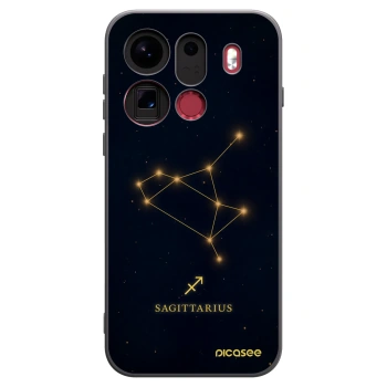 Picasee silikónový čierny obal pre OPPO Find X9 Pro - SAGITTARIUS