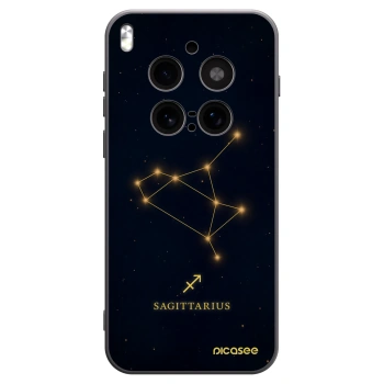 Picasee silikónový čierny obal pre Vivo X300 Pro - SAGITTARIUS