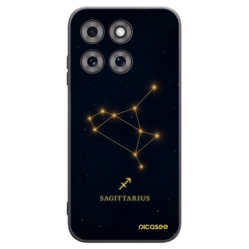 Picasee silikónový čierny obal pre Motorola Moto G77 - SAGITTARIUS