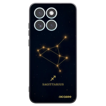 Picasee silikónový čierny obal pre Motorola Edge 70 Fusion - SAGITTARIUS