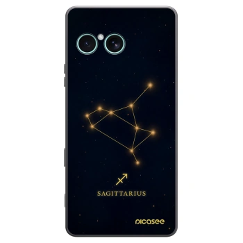 Picasee silikónový čierny obal pre Sony Xperia 10 VII - SAGITTARIUS
