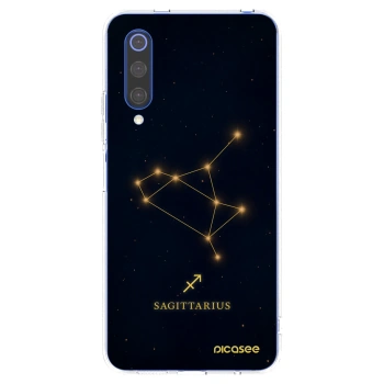 Picasee silikónový prehľadný obal pre Xiaomi Mi 9 SE - SAGITTARIUS