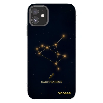 Picasee silikónový prehľadný obal pre Apple iPhone 11 - SAGITTARIUS