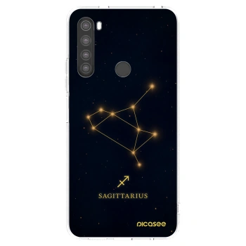 Picasee silikónový prehľadný obal pre Xiaomi Redmi Note 8 - SAGITTARIUS