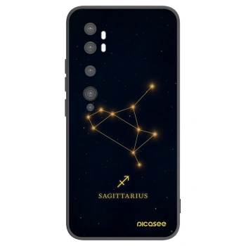 Picasee silikónový čierny obal pre Xiaomi Mi Note 10 (Pro) - SAGITTARIUS