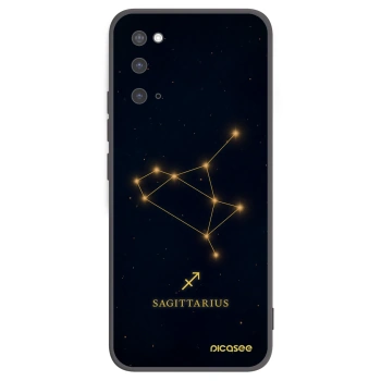 Picasee silikónový čierny obal pre Samsung Galaxy S20 G980F - SAGITTARIUS