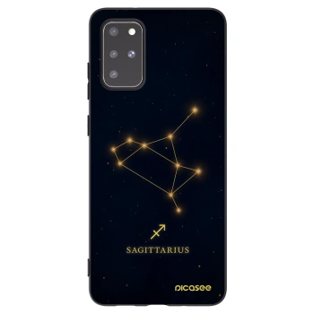 Picasee silikónový čierny obal pre Samsung Galaxy S20+ G985F - SAGITTARIUS