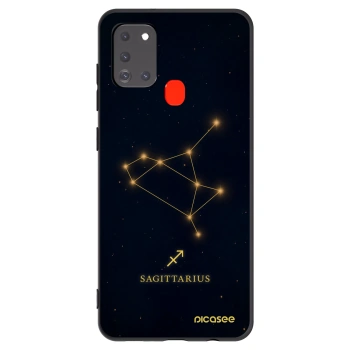 Picasee silikónový čierny obal pre Samsung Galaxy A21s - SAGITTARIUS