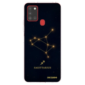 Picasee silikónový prehľadný obal pre Samsung Galaxy A21s - SAGITTARIUS