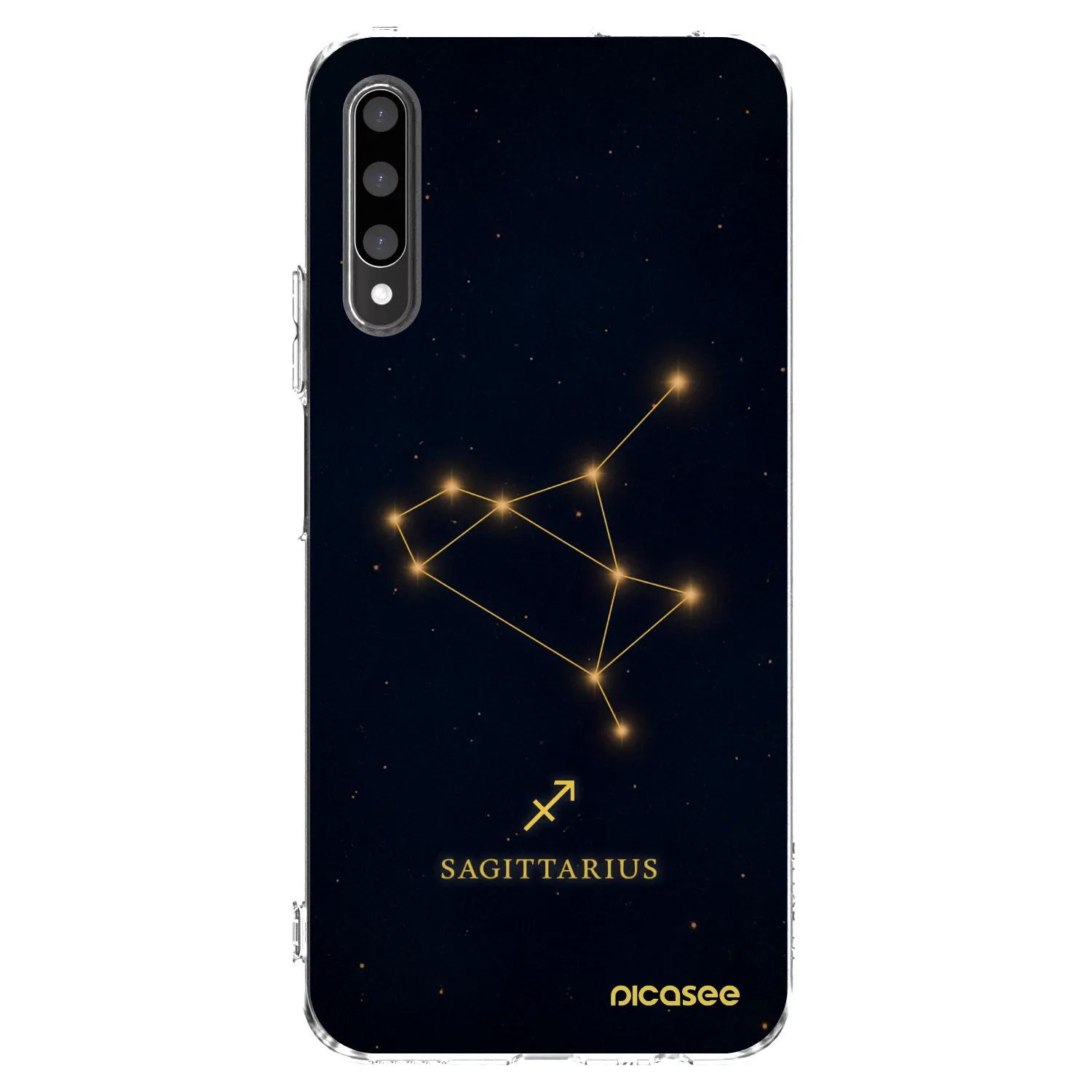 Picasee silikónový prehľadný obal pre Honor 9X Pro - SAGITTARIUS